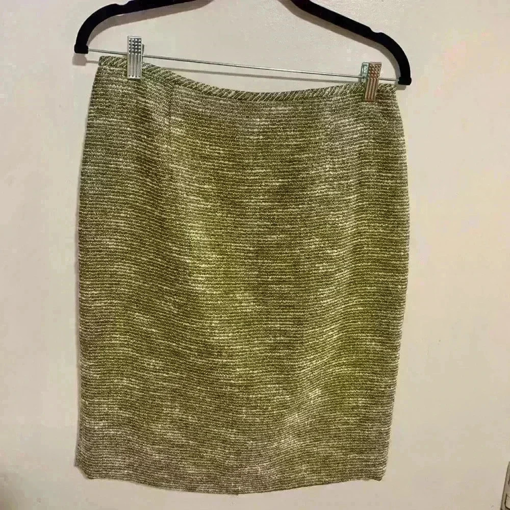 Calvin Klein Black and White Pencil Skirt Size 6